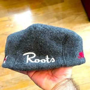 Roots Canada Olympic newsboy hat/cap